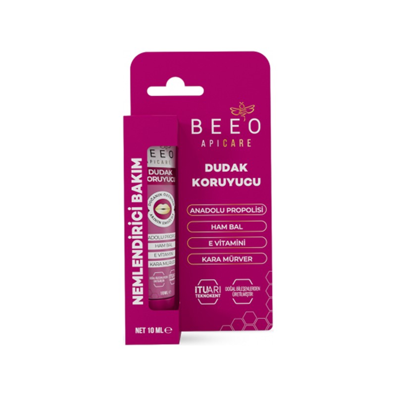 BEE'O Beeo Dudak Koruyucu Nemlendirici Bakım K.Mürver 10 ml