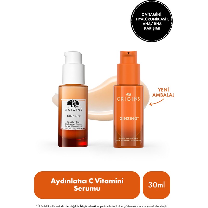 Origins Ginzing C Vitamini ve Hyalüronik Asit Içerikli Serum