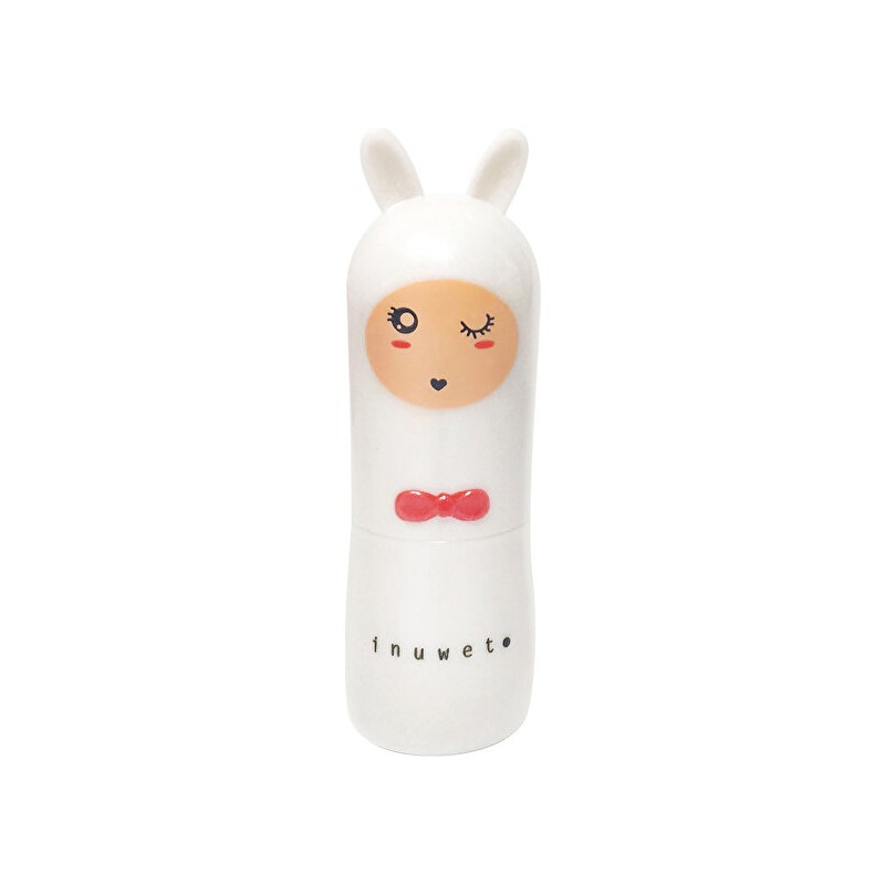 Inuwet Bunny Lip Balm Coton Candy Beyaz 3+ Yaş İçin Nemlendirici ve Besleyici Dudak Balmı