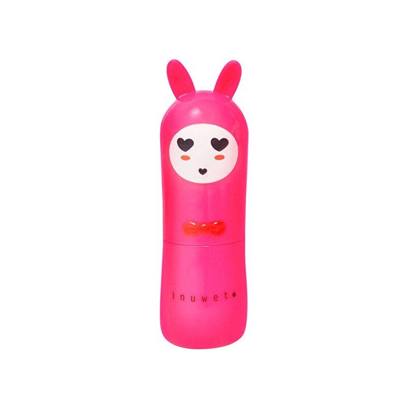 Inuwet Pembe Renkli INUWET LIP BALM CHERRY Dudak Nemlendirici 3+ Yaş İçin Organik ve Vegan Formül