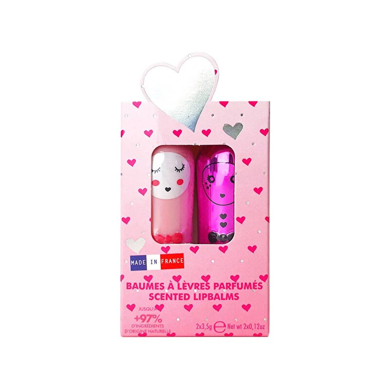 Inuwet AMOUR 2'Lİ LIP BALM DUDAK NEMLENDİRİCİ SETİ T00000129022003