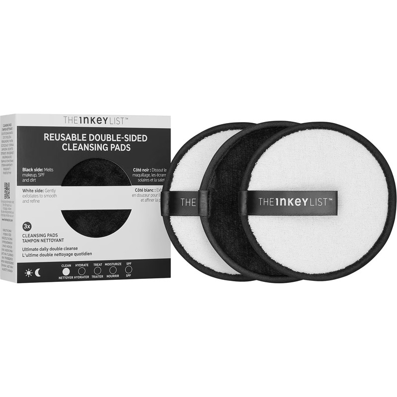 Reusable Cleansing Pads - Yeniden Kullanılabilir Makyaj Temizleme Pamukları 3 Adet