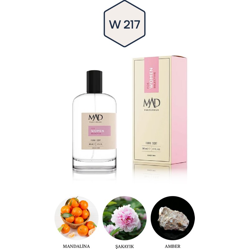 Mad Parfüm Mad W217 Selective 50 ml Kadın Parfüm