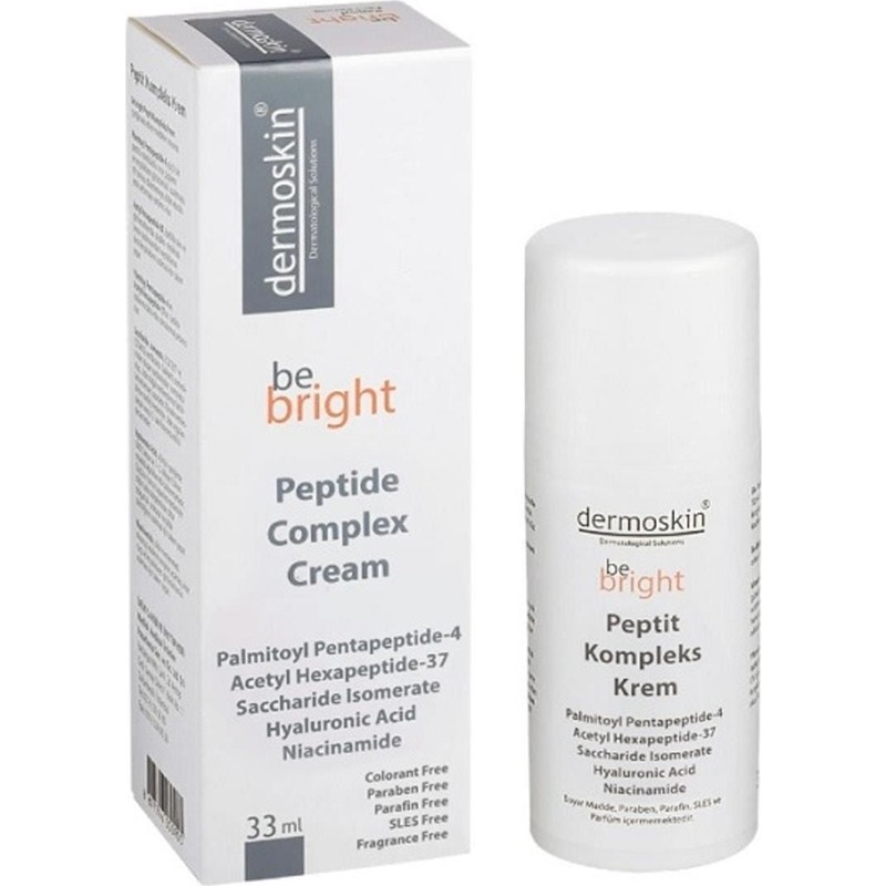 Dermoskin Peptide Complex Yüz Bakım Kremi 33 ml Niacinamide İçerikli Canlandırıcı Tüm Cilt Tiplerine Uygun