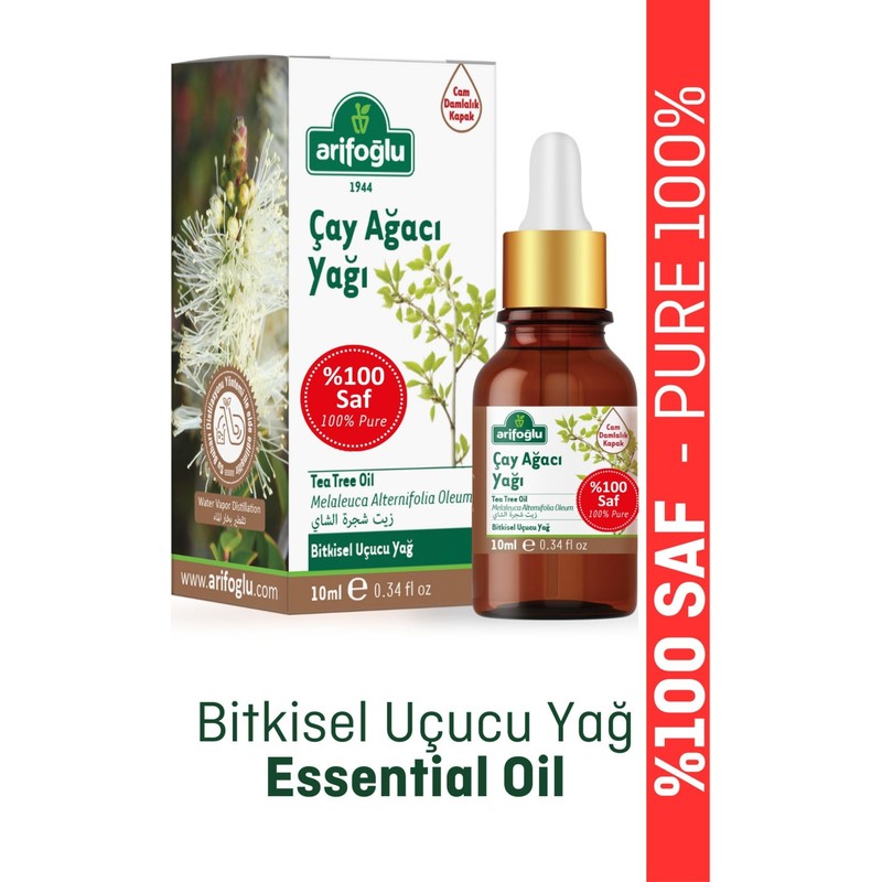 Arifoğlu Çay Ağacı Yağı 10ml %100 Saf ve Doğal Tea Tree