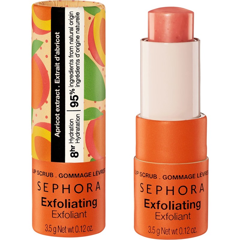 Sephora Collectıon Soyucu Dudak Peelingi - 8 Saat Nemlendiren Dudak Bakımı Kayısı (3,50 G)