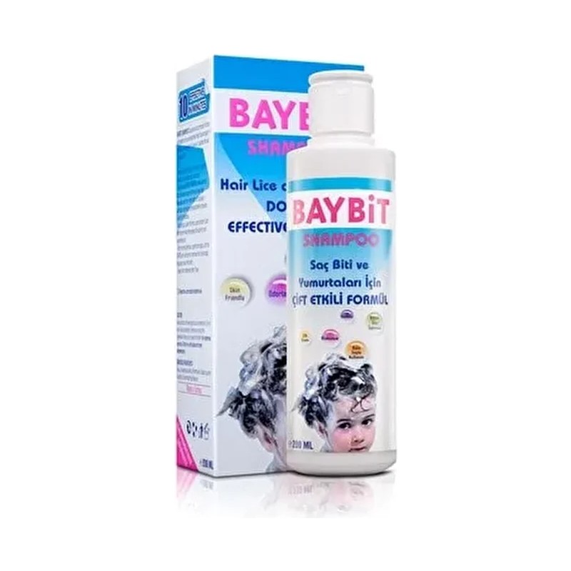 BAYBİT 100 ml Bit Şampuanı Tüm Saç Tiplerine Uygun Etkili Temizlik ve Koruma