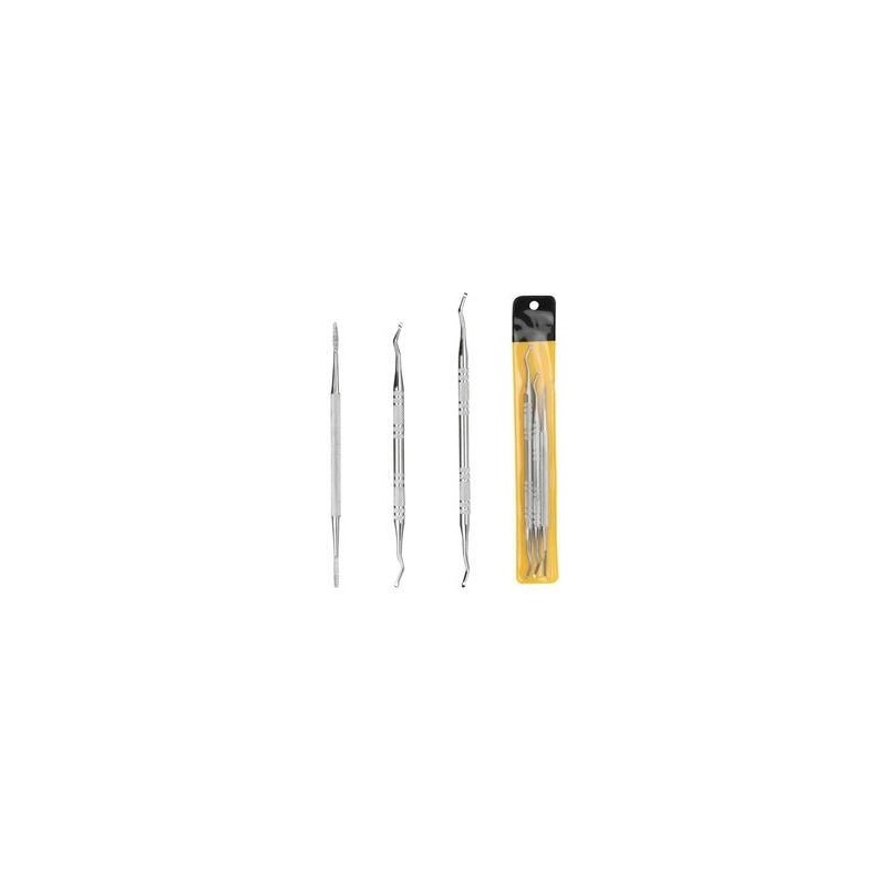 Ellea Nail Batık Tırnak Çıkarıcı Set No:02 Çift Taraflı Spatula ve Törpü ile Etkili Bakım Seti