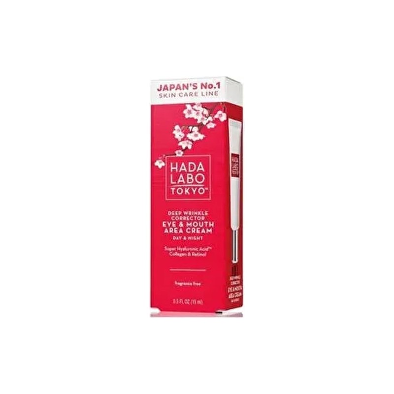 Hada Labo Tokyo Kırışıklık Karşıtı Göz ve Ağız Çevresi Kremi 15 ml Tüm Cilt Tipleri İçin Yaşlanma Karşıtı