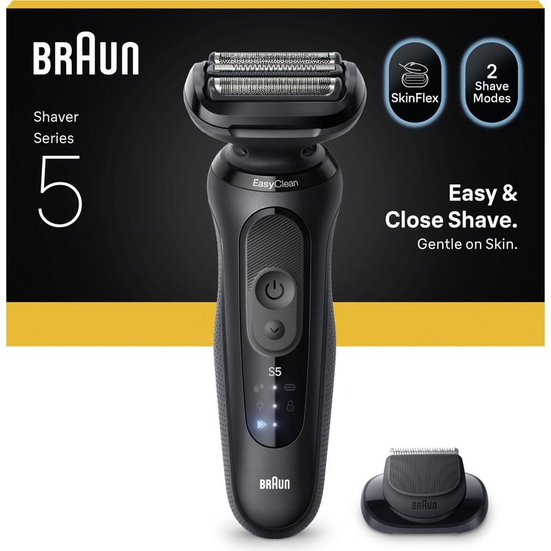 Braun Series 5 Elektrikli Tıraş Makinesi, Islak ve Kuru, Hassas Düzeltici Başlık, 52-N1200S