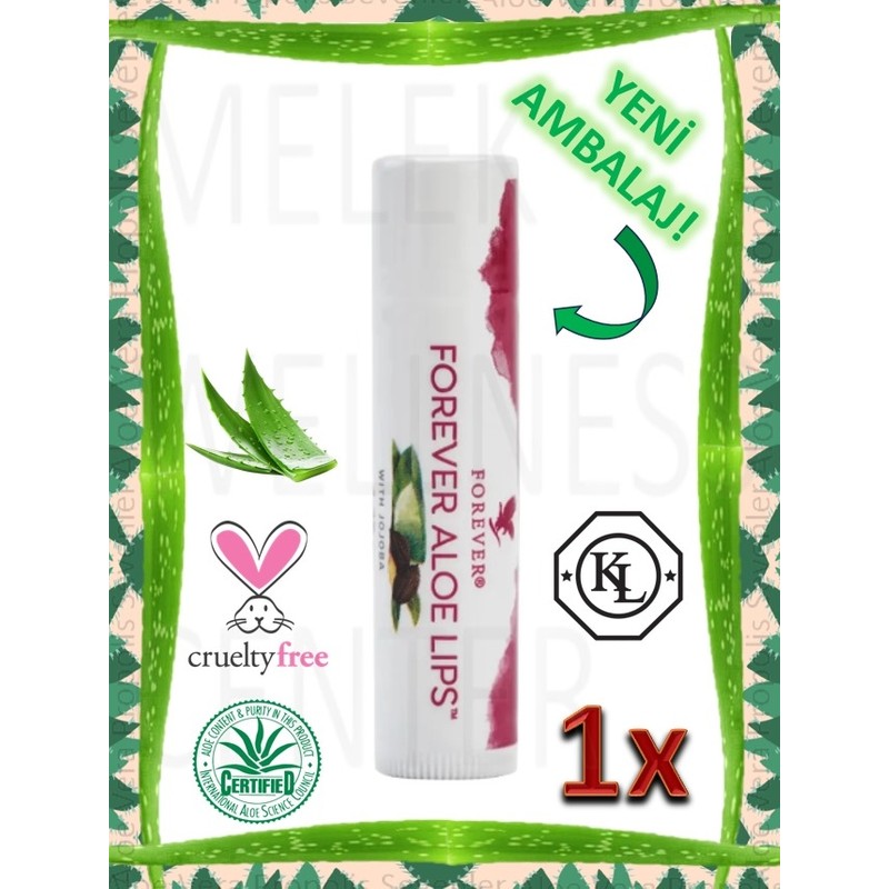 Forever Living Products Forever Living Aloe Lips Jojoba Özlü Dudak Bakım Balmı 4.25 g Nemlendirici Etki