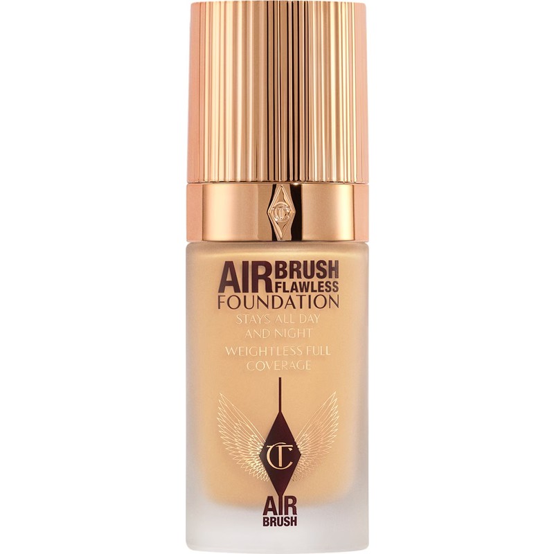Charlotte Tilbury Airbrush Flawless Foundation - Tam Kapatıcı Hafif Fondöten 6 Warm (30 Ml)