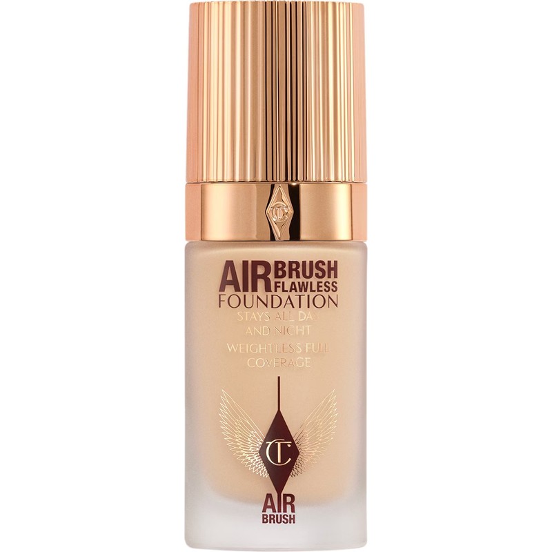 Charlotte Tilbury Airbrush Flawless Foundation - Tam Kapatıcı Hafif Fondöten 4 Neutral (30 Ml)