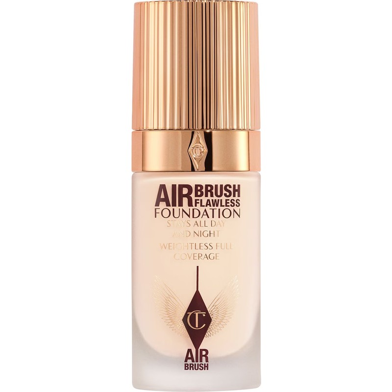 Charlotte Tilbury Airbrush Flawless Foundation - Tam Kapatıcı Hafif Fondöten 1 Cool (30 Ml)