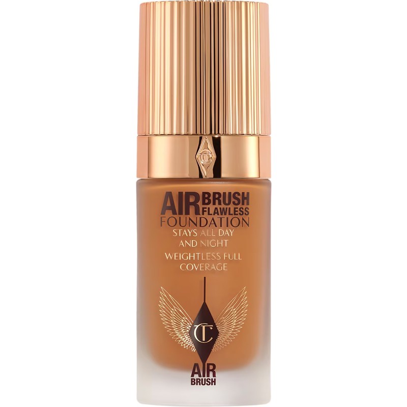 Charlotte Tilbury Airbrush Flawless Foundation - Tam Kapatıcı Hafif Fondöten 12 Warm (30 Ml)