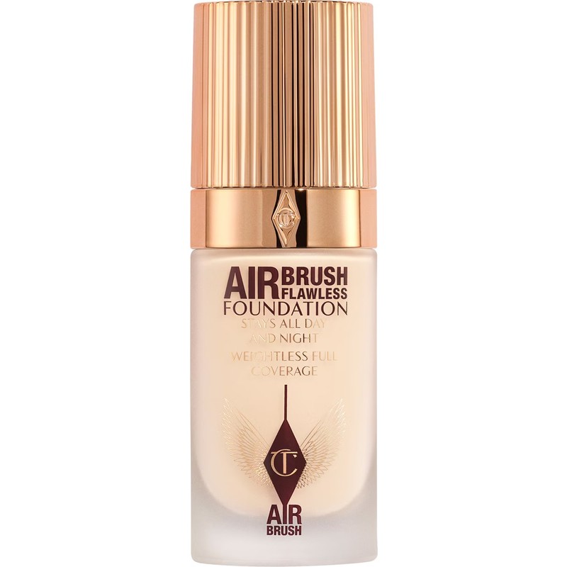 Charlotte Tilbury Airbrush Flawless Foundation - Tam Kapatıcı Hafif Fondöten 2 Warm (30 Ml)