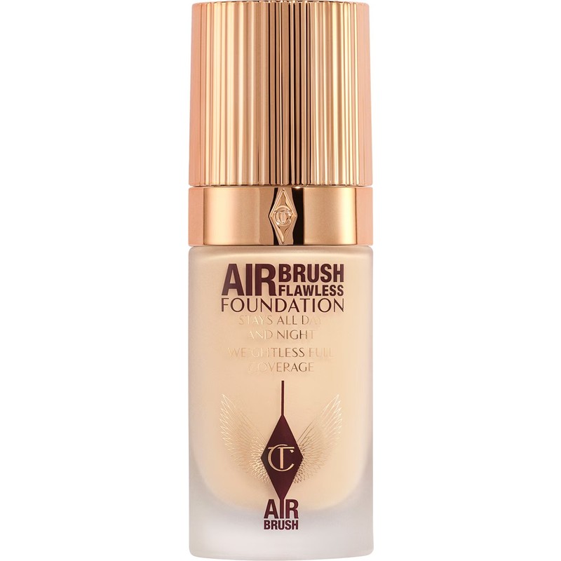 Charlotte Tilbury Airbrush Flawless Foundation - Tam Kapatıcı Hafif Fondöten 3 Warm (30 Ml)