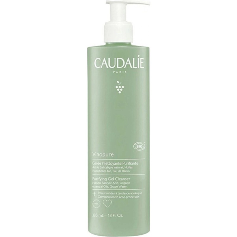 Caudalie Vinopure Jel Temizleyici Akne Karşıtı Etki 385 ml Yağlı Ciltler İçin