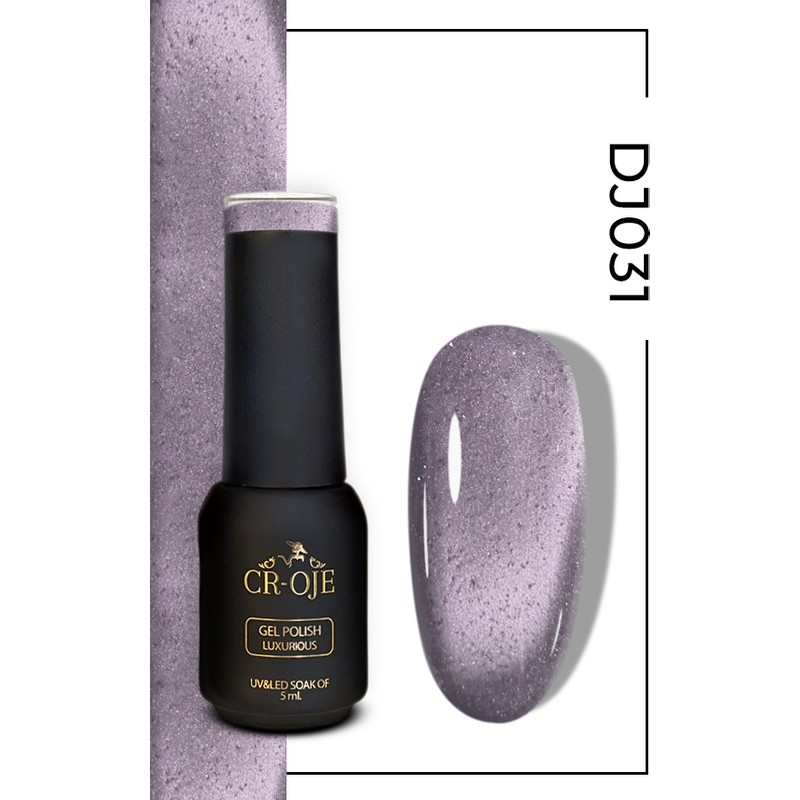 Croje Kalıcı Ojekorean Cat Eye Kristal Efektli Manyetik Cat Eye / Kedi GÖZÜ-DJ031 (5 Ml)