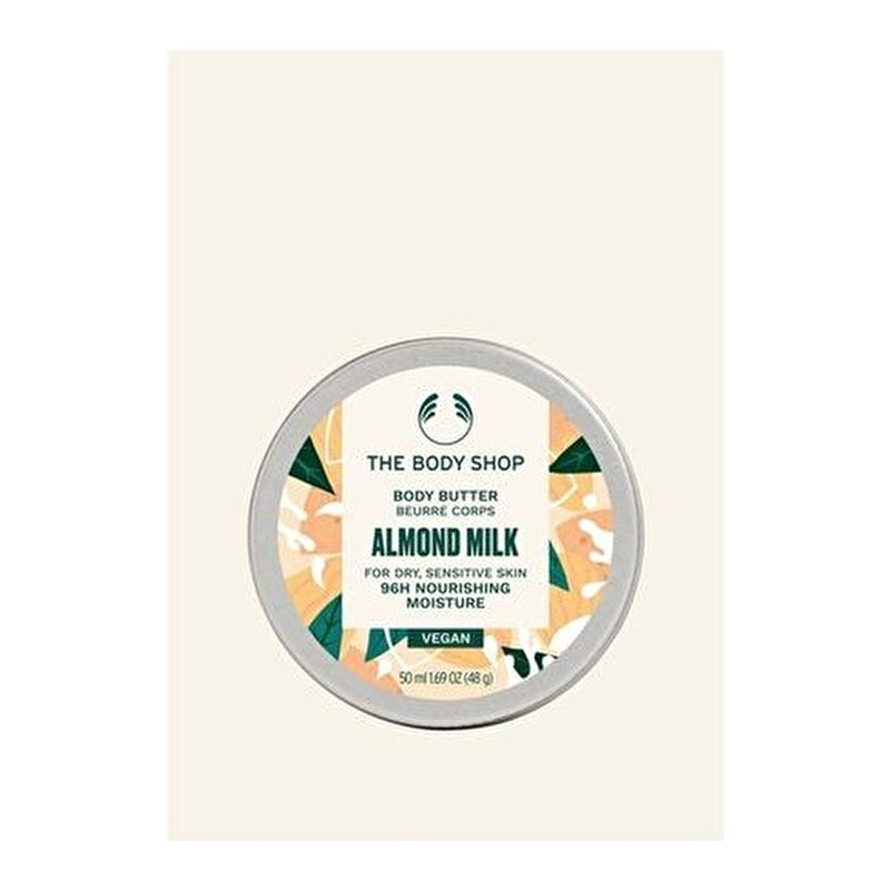 The Body Shop Almond Milk Vücut Nemlendiricisi 50 ml Vegan Etkili Hassas Ciltler İçin Bakım