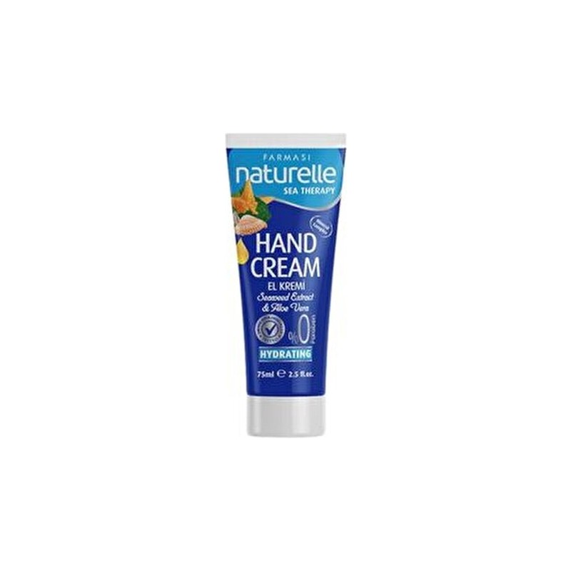 Farmasi Naturelle Sea Therapy 75 ml Yosun & Aloe Vera El Kremi Yoğun Nemlendirme Özelliği ile