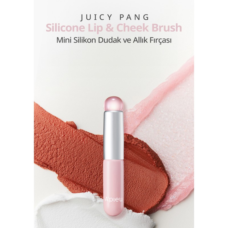 MISSHA Mini Silikon Dudak ve Allık Fırçası A'pıeu Juicy-Pang Silicone Lip&cheek Brush