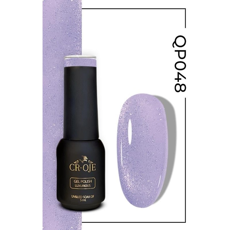 Croje Kalıcı Oje Inci Tanecikli Manyetik Cat Eye / Kedi Gözü- QP048 (5 Ml)