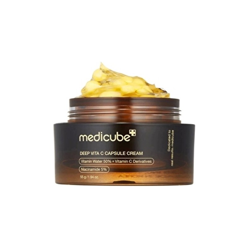 Medicube Deep Vita C Capsule Cream 55 gr Aydınlatıcı Leke Karşıtı C Vitamini İçerikli Krem