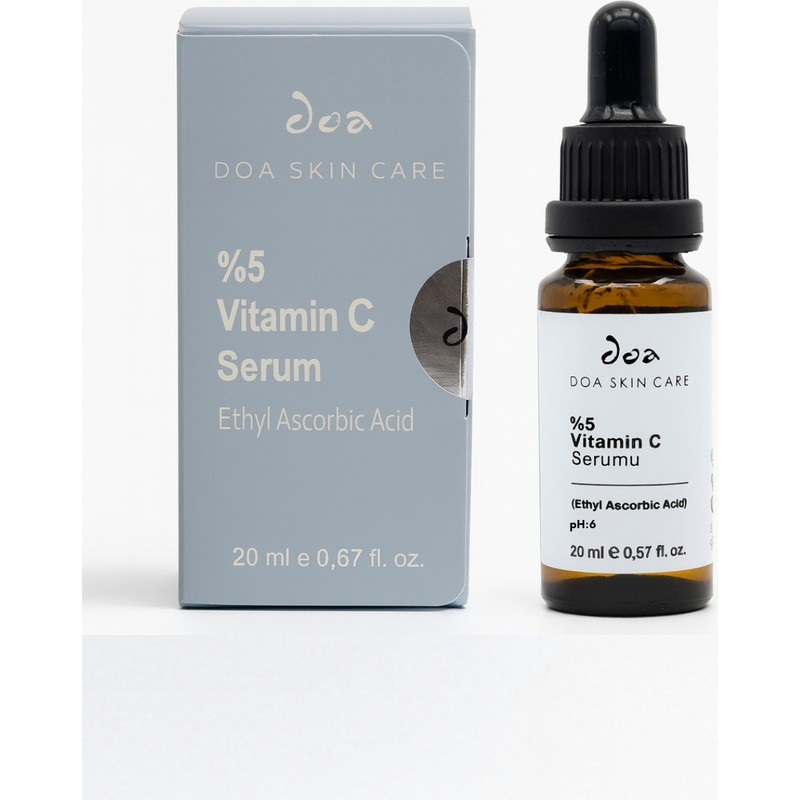 Doa C Vitamini %5 Serum 20 ml Canlandırıcı Etki ile Karma Ciltler İçin Işıltı Verici