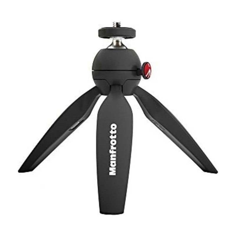Manfrotto Mtpiximii-B Pixi Masa Tripodu, 1 Kg'a Kadar, Kompakt ve Sistem Kameralar Için, Siyah