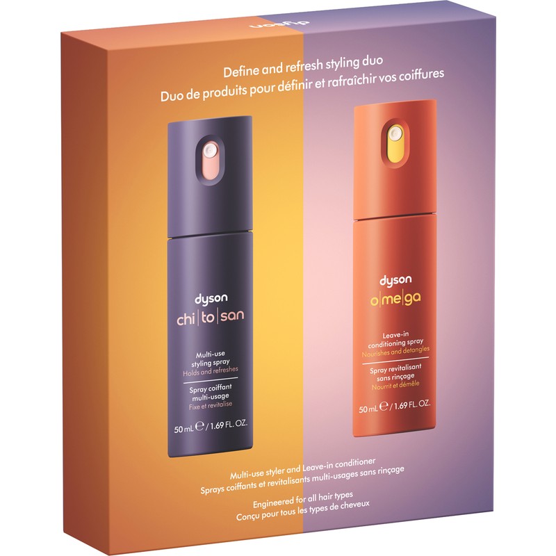Dyson Omega™ ve Chitosan™ İkili Saç Şekillendirme Seti 50 ml Mini Seyahat Boy Esnek Tutuş