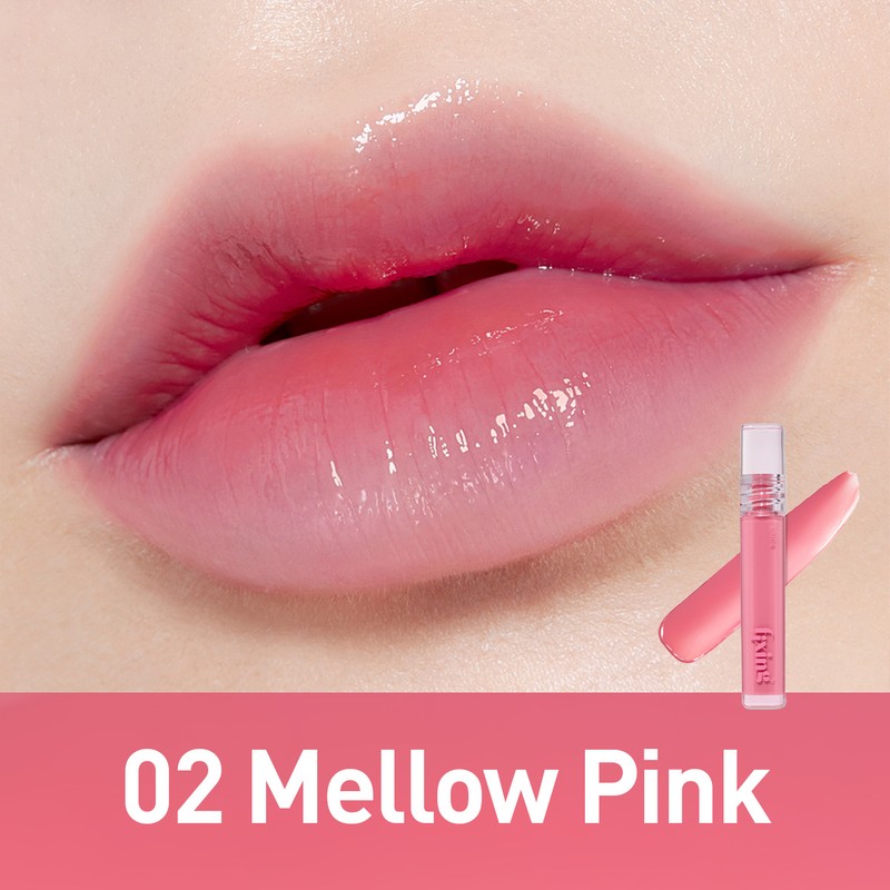 ETUDE Glow Fixing Tint / Dudakları Parlatan ve Dolgunlaştıran, Uzun Süre Kalıcı Tint - 02 Mellow Pink