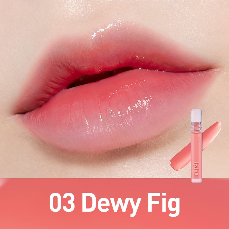 ETUDE Glow Fixing Tint / Dudakları Parlatan ve Dolgunlaştıran, Uzun Süre Kalıcı Tint - 03 Dewy Fig