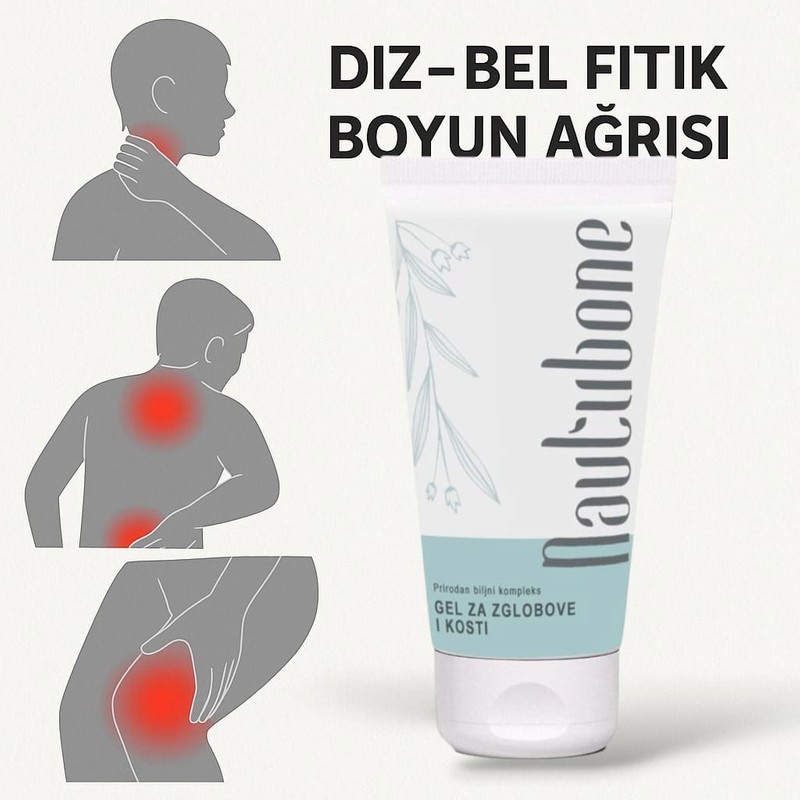 Naturelez Nautubone Sırt Bel Kas Iskelet ve Eklemlerin Ağrılarına Fıtığınıza Teskin Kremi