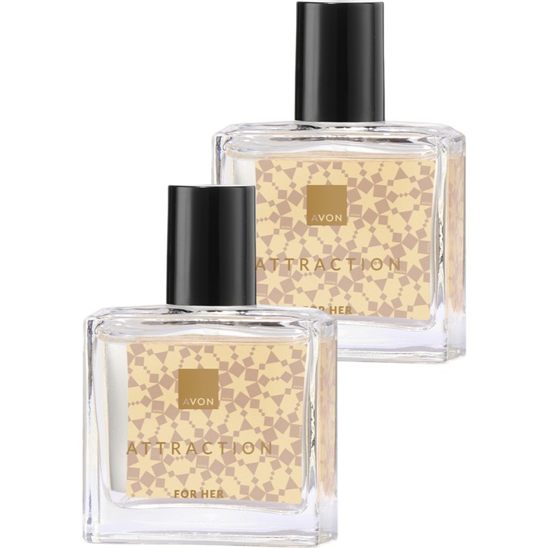 Avon Kadınlar İçin Avon Attraction EDP 30 ml İkili Set Çiçeksi Koku Özelliğiyle Çekici