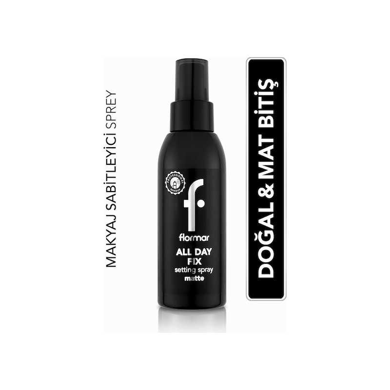 Flormar Makyaj Sabitleme Spreyi Uzun Süre Kalıcı Ferahlatıcı Formül ile Pürüzsüz Görünüm 8682536023092