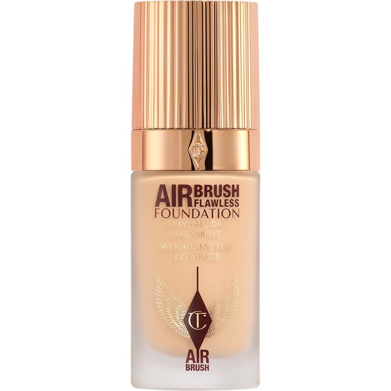 Charlotte Tilbury Airbrush Flawless Foundation - Tam Kapatıcı Hafif Fondöten 4 Warm (30 Ml)