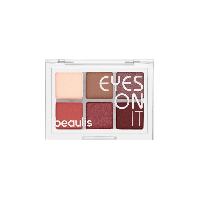 Beaulis Eyes On It 6'lı Far Paleti 383 Mystical Yüksek Pigmentli ve Doğal Renk Seçenekleriyle