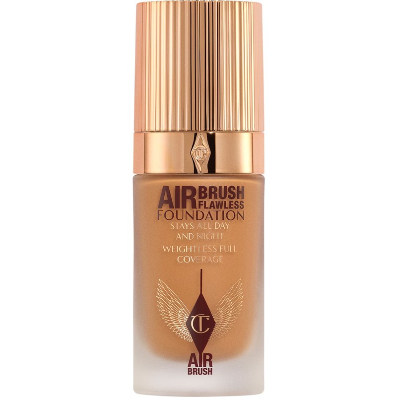 Charlotte Tilbury Airbrush Flawless Foundation - Tam Kapatıcı Hafif Fondöten 10 Warm (30 Ml)