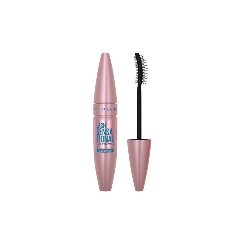 Store Fullf Maybelline New York Lash Sensational Yelpaze Etkili Suya Dayanıklı Siyah Maskara (1 x 9.4 Ml)
