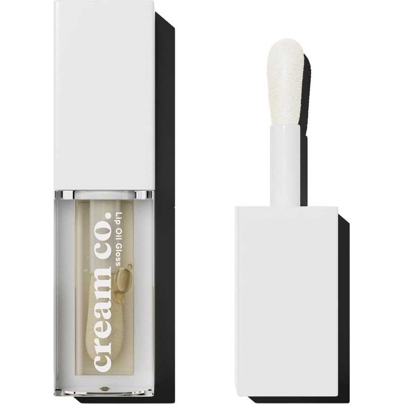 Mena Rise Cream Co. Dudak Parlatıcısı Nemlendirici Besleyici Lip Oil Gloss, Dudak Yağı, Vanilya Aromalı, E Vitamini