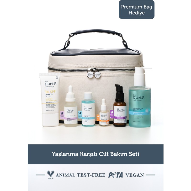 The Purest Solutions Yaşlanma Karşıtı Cilt Bakım Seti