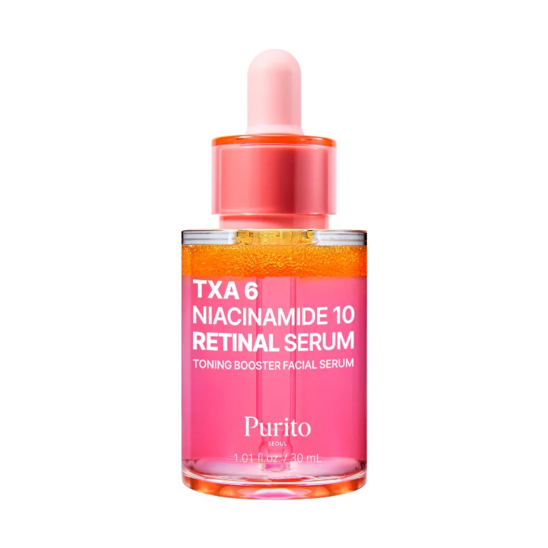 Purito Txa 6 Niacinamide 10 Retinal Serum – Leke Karşıtı, Aydınlatıcı ve Yaşlanma Karşıtı Serum 30ML