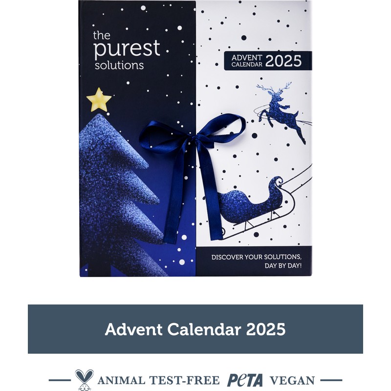 The Purest Solutions Advent Calendar 2025 - Tanışma Boy Seti 10 Adet Vegan Tüm Cilt Tipleri İçin
