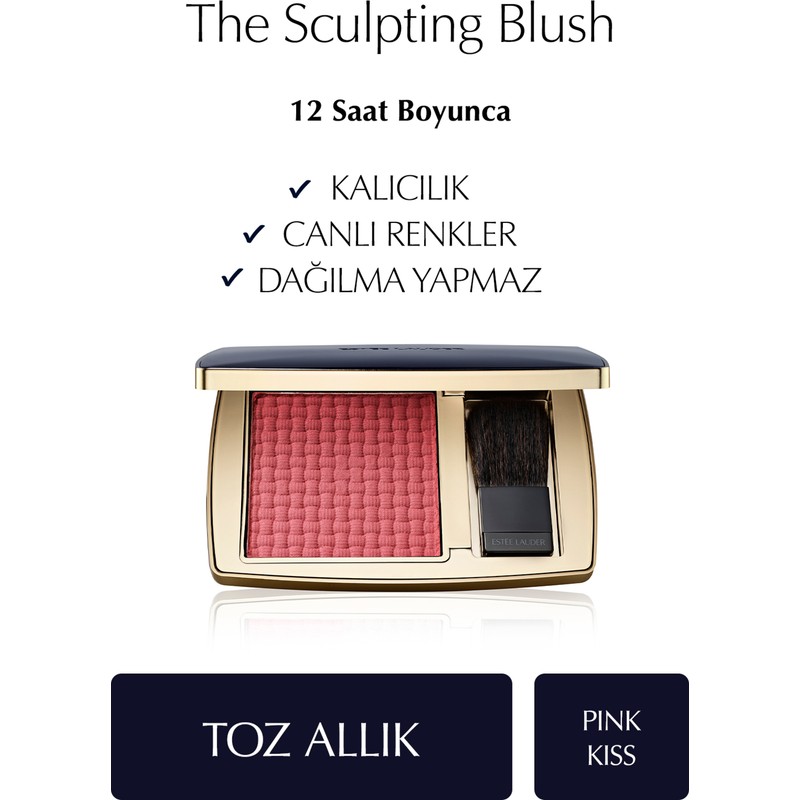 Estee Lauder The Sculpting Blush Toz Allık - Renk: Pink Kiss
