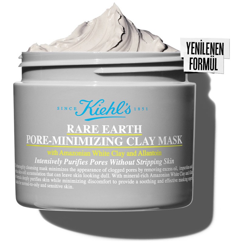 Kiehl's Rare Earth Gözenekleri Derinlemesine Arındıran Kil Maskesi 125 ml