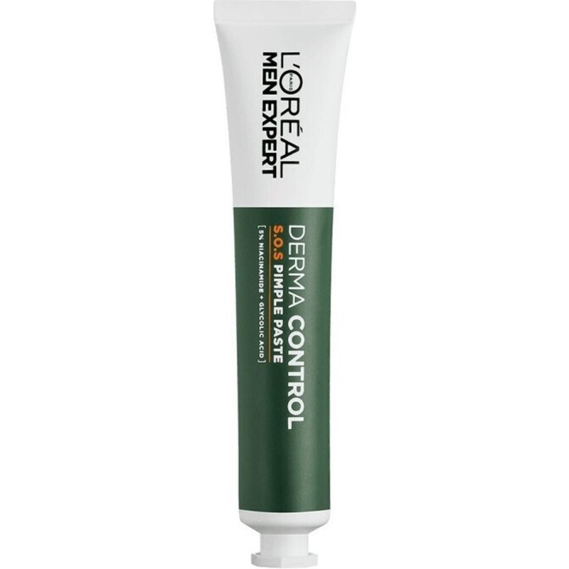 L'Oréal Paris Men Expert Derma Control Akne Karşıtı Gece Yüz Kremi 45 ml 5% Niasinamid + Glikolik Asit Akneli Ciltler İçin