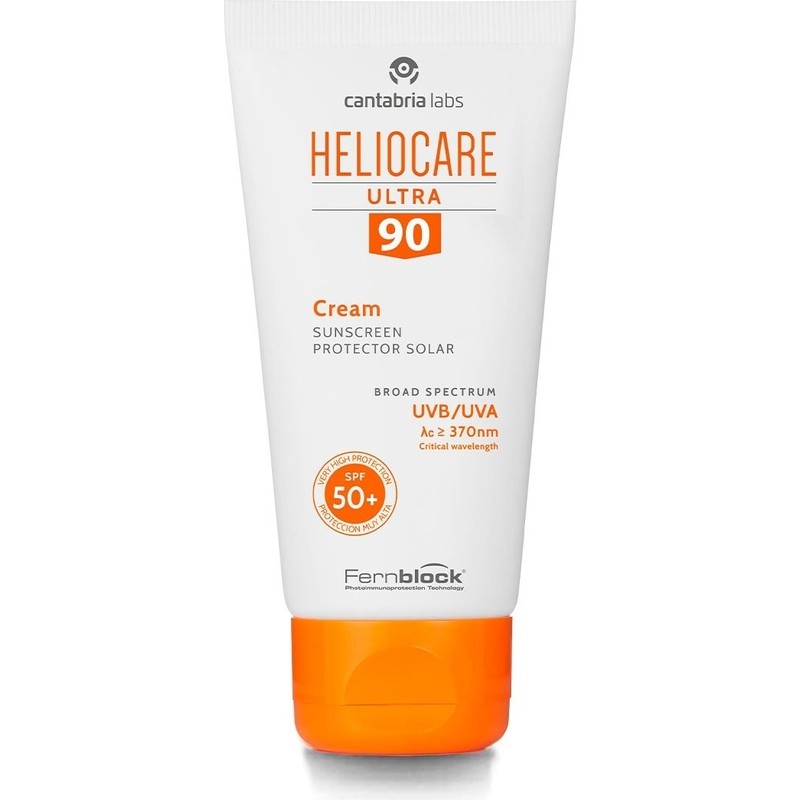 Heliocare Ultra 90 Krem 50 ml Hassas Ciltler İçin Geniş Spektrumlu Yüksek Koruma