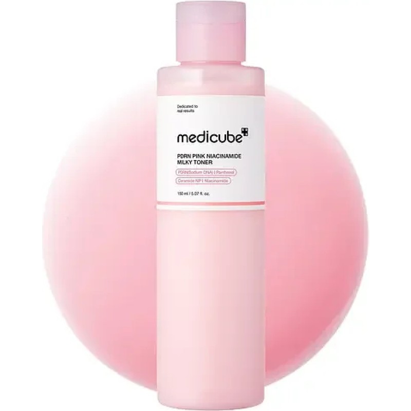 Medicube Pdrn Pink Niacinamide Milky Toner 100 g Temizleyici Etkili Tüm Cilt Tiplerine Uygun