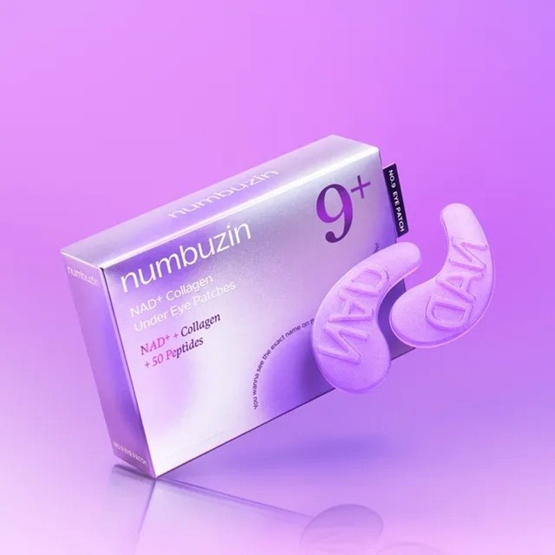Numbuzin No.9 Nad+ Collagen Göz Altı Jel Pedleri 5 Çift Sülfat İçermeyen Yaşlanma Karşıtı Etki